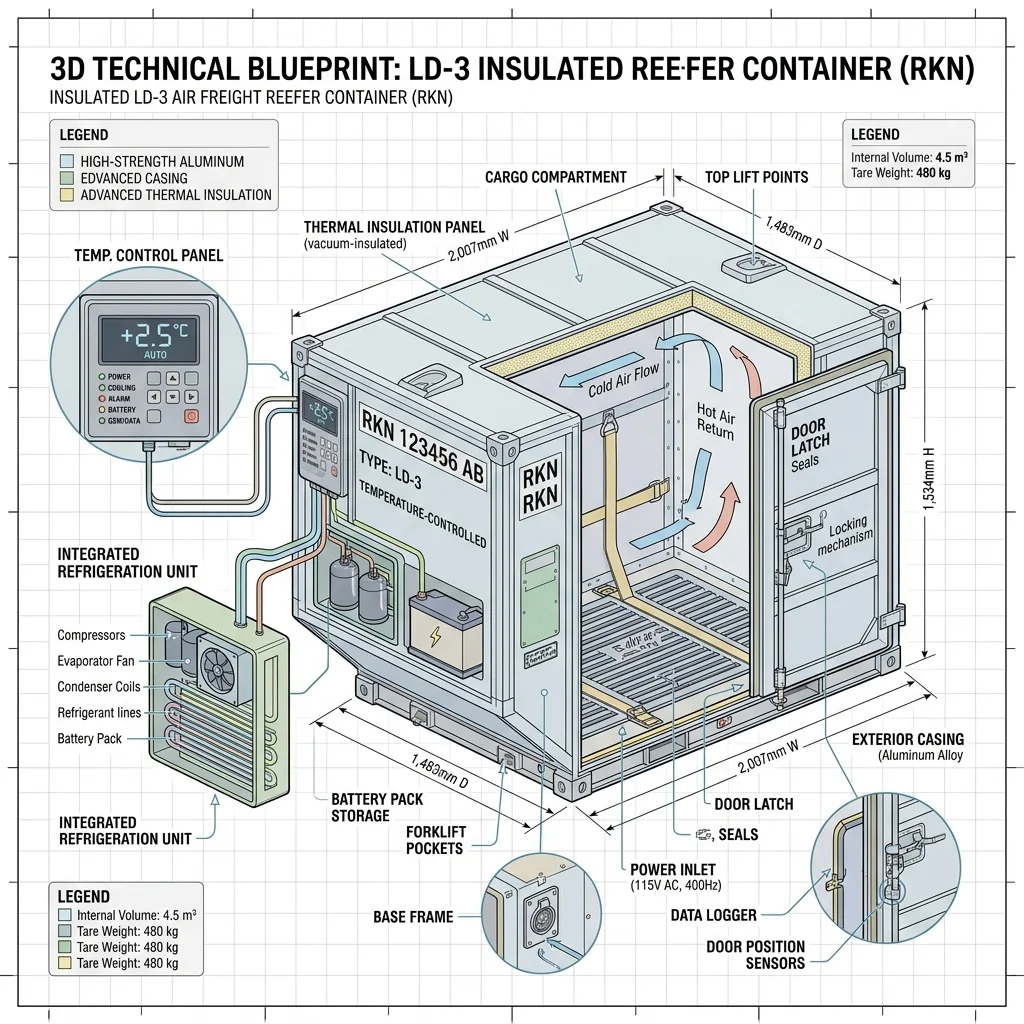 Insulated LD-3 (RKN) Blueprint