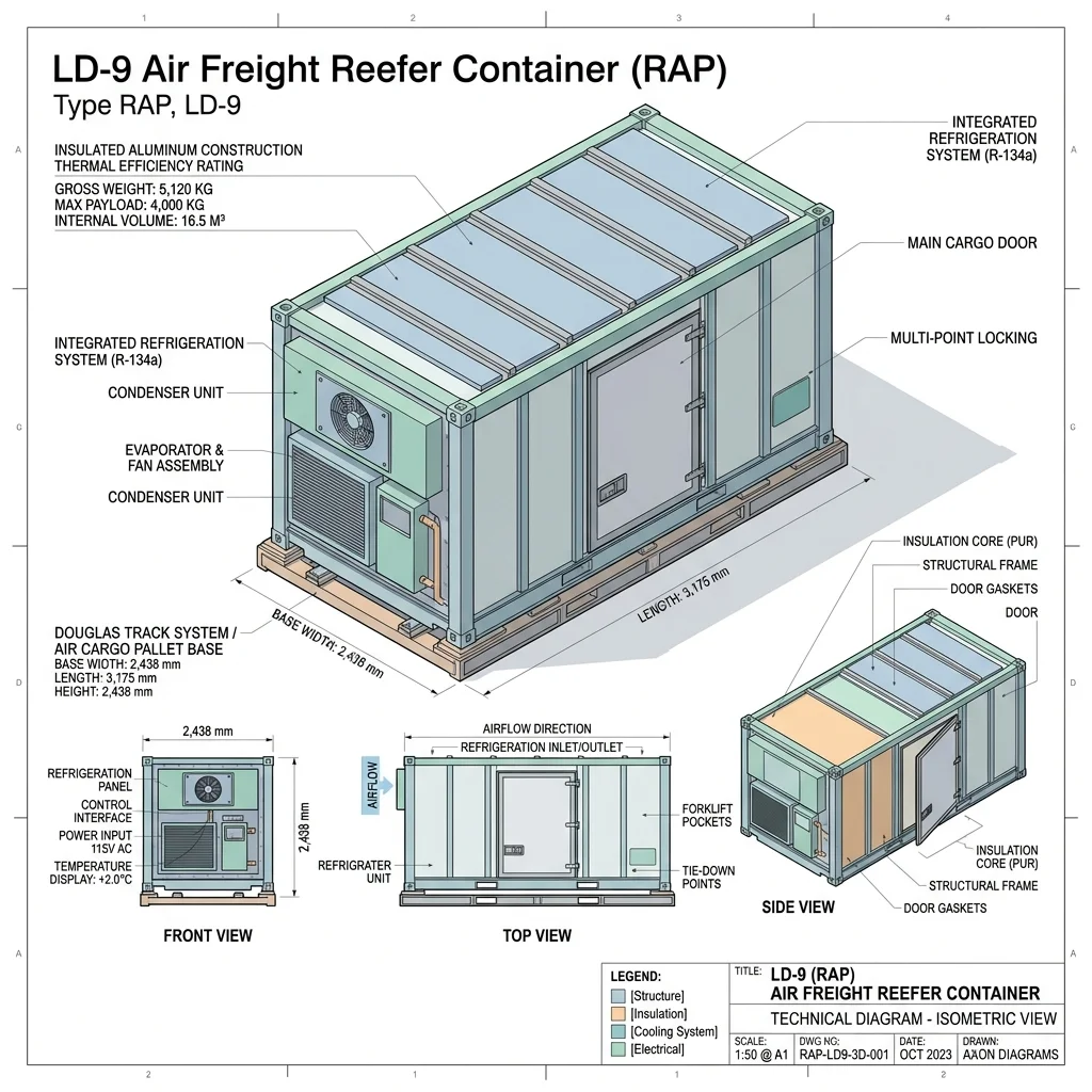 LD-9 Reefer (RAP) Blueprint